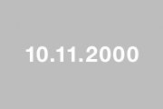 10.11.2000: Kunststoffklänge