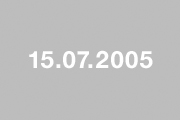 15.07.2005–16.07.2005: Plastic Metal Tape